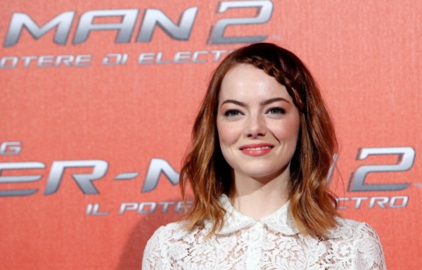 Emma Stone in Dolce & Gabbana a Roma