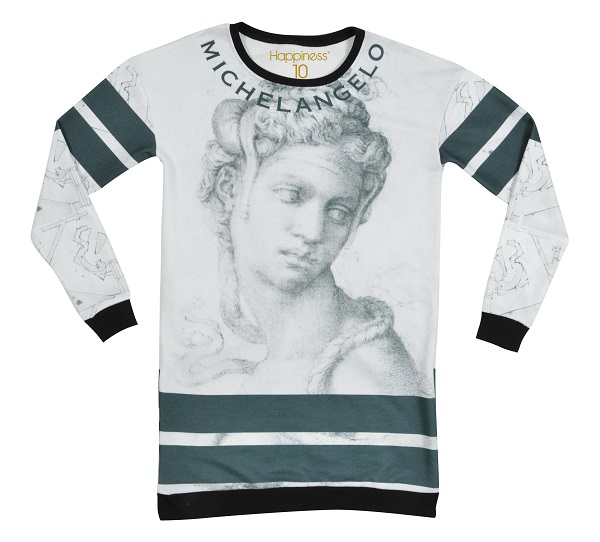 Happiness celebra Michelangelo Buonarroti con una capsule collection