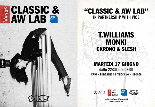 evento firenze AW LAB VANS VICE