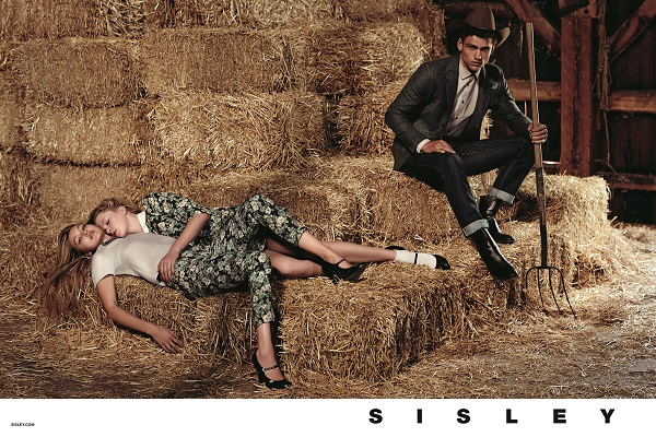 Sisley adv a/i 2014-2015, il ritorno dello stile country