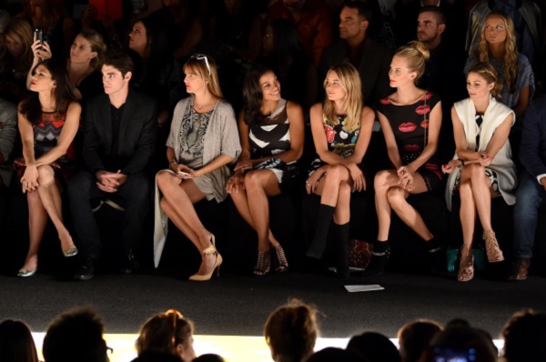 New York Fashion Week, il front row della sfilata Desigual p/e 2015