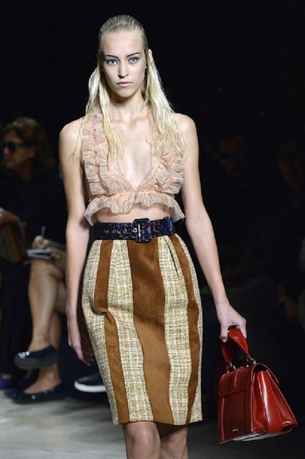 Parigi Fashion Week p/e 2015, le gonne firmate Miu Miu