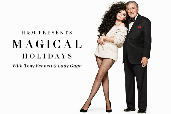 Magical Holidays, la magia H&M porta il nome di Lady Gaga e Tony Bennet