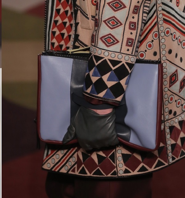 Parigi Moda Uomo a/i 2015-2016, Valentino e gli uomini con la borsa