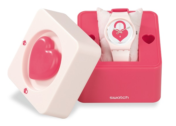 Swatch presenta gli orologi dell'amore per San Valentino 2015