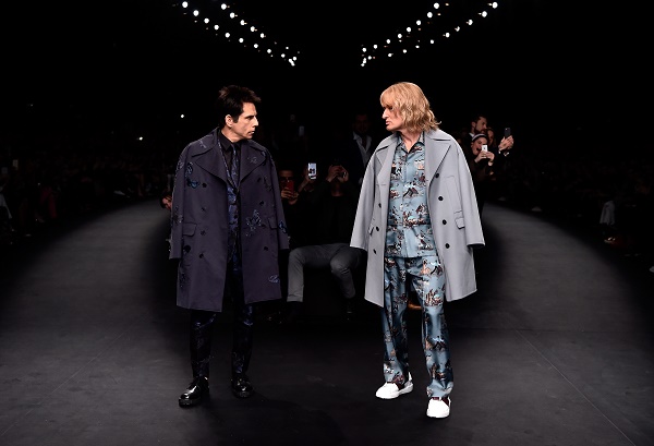 Derek Zoolander e Hansel McDonald sfilano a Parigi per Valentino