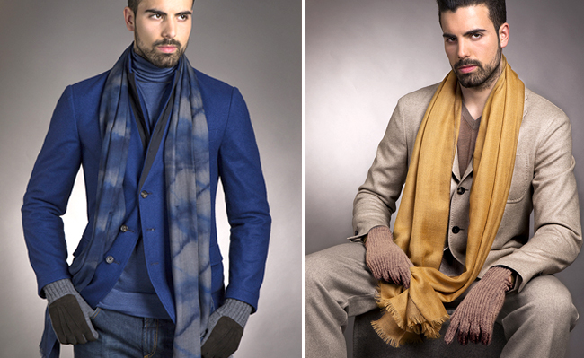 Lanificio Colombo, i tessuti preziosi prendono vita  nella Collezione Uomo Autunno Inverno 2015-16