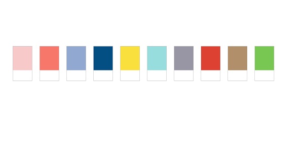 Pantone, la top 10 dei colori per la p/e 2016