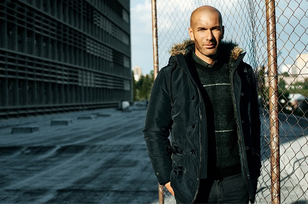 Moda uomo a/i 2015-2016, Zidane è il nuovo volto Mango