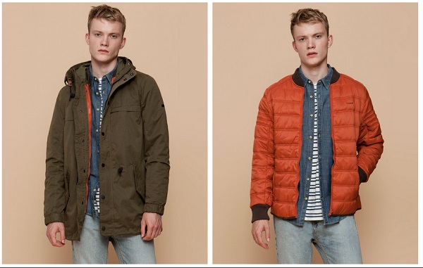 Moda uomo a/i 2015-2016, i parka Pull & Bear