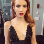 emma roberts oscar 2017