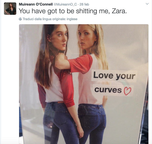 Zara, la campagna che fa infuriare il web