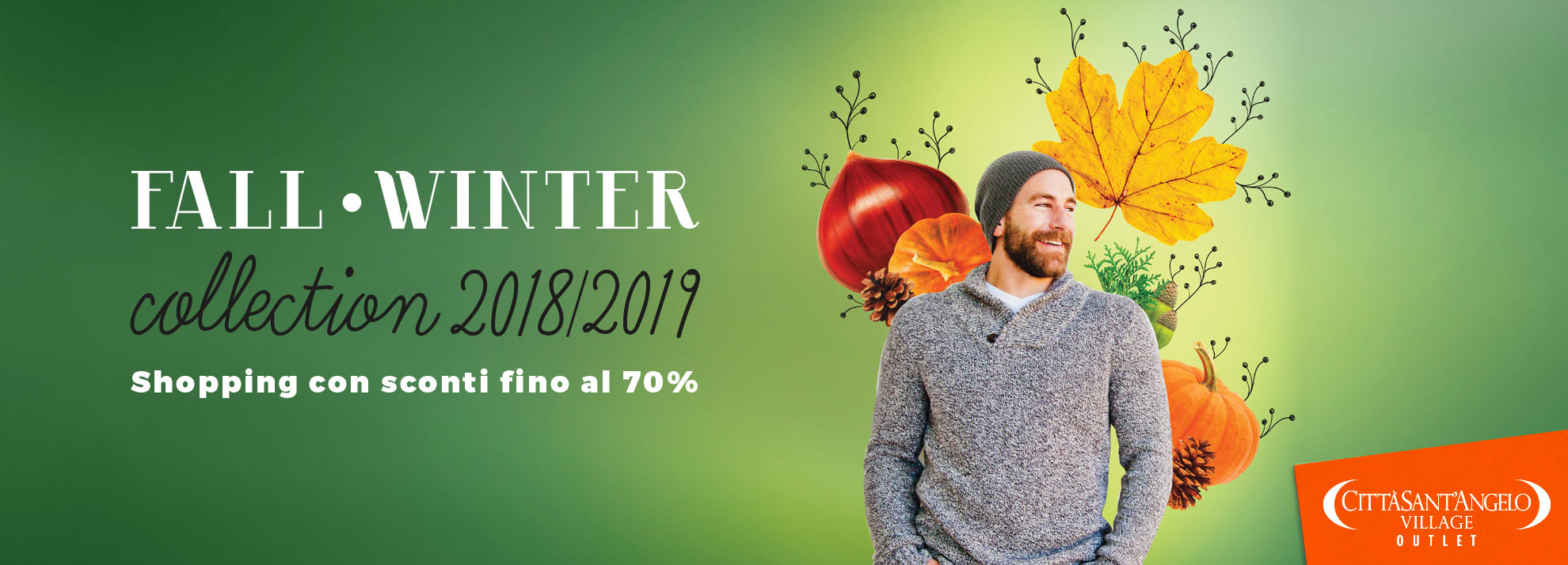 Città Sant’Angelo Village Outlet, tracce di 80s nella nuova collezione autunno/inverno 2018-19