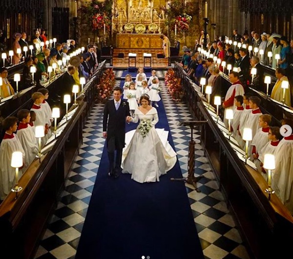 Royal Wedding, il look da sposa della principessa Eugenia di York